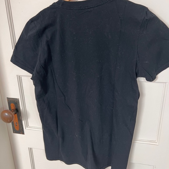 Black REBEL SOUL COLLECTIVE tshirt white lettering strong women- size S - Picture 2 of 5